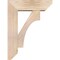 Ekena Millwork Westlake Slat Smooth Bracket w/ Offset Brace, Douglas Fir, 7 1/2"W x 24"D x 32"H BKT0806X24X32WTL06SDF - alternate 2